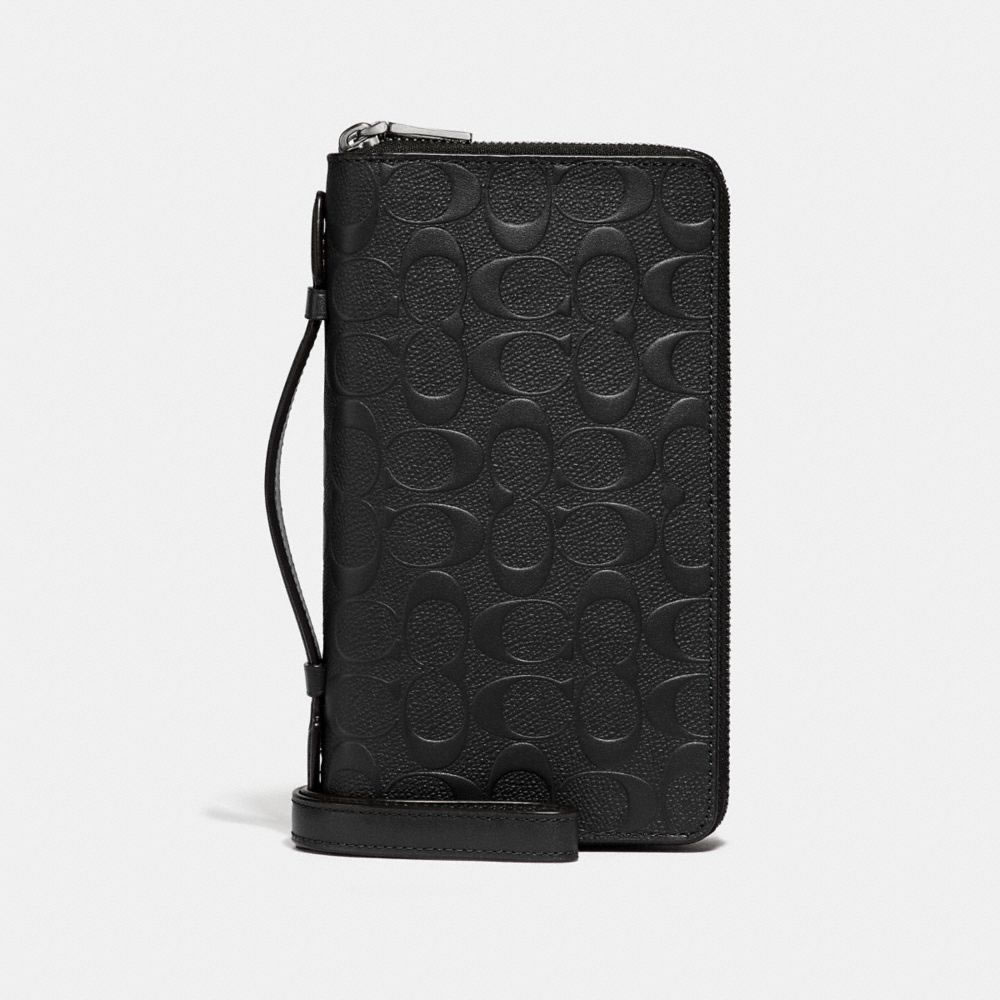 COACH Passport Organizer